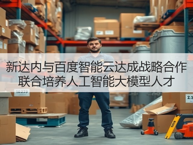 新达内与百度智能云达成战略合作 联合培养人工智能大模型人才(图1) 新达内与百度智能云达成战略合作 联合培养人工智能大模型人才(图1)