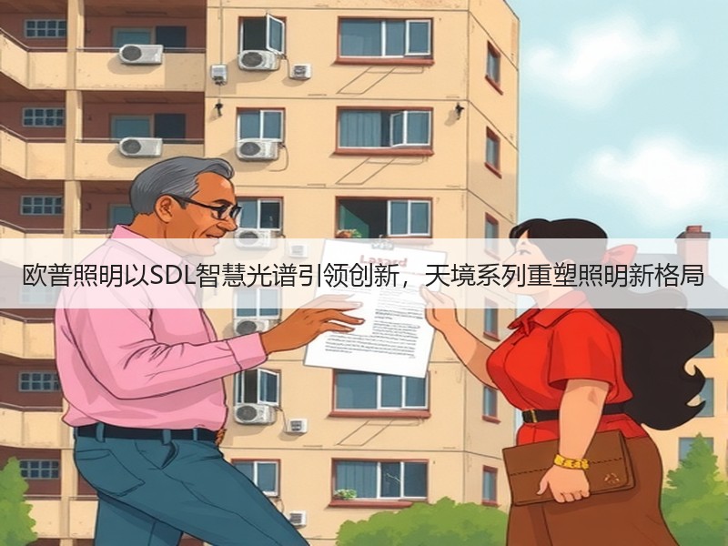 欧普照明以SDL智慧光谱引领创新，天境系列重塑照明新格局