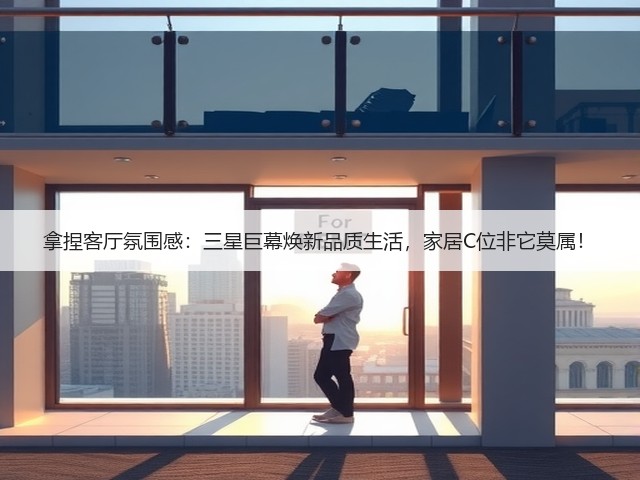 拿捏客厅氛围感:三星巨幕焕新品质生活,家居C位非它莫属!(图3) 拿捏客厅氛围感:三星巨幕焕新品质生活,家居C位非它莫属!(图3)