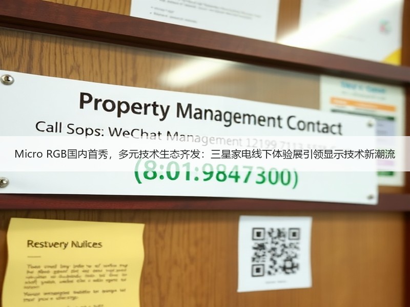 Micro RGB国内首秀，多元技术生态齐发：三星家电线下体
