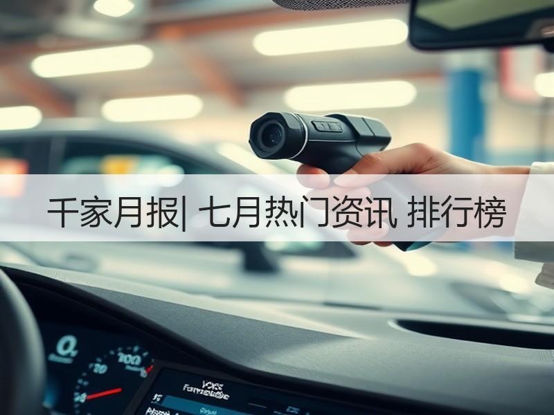 千家月报| 七月热门资讯 排行榜