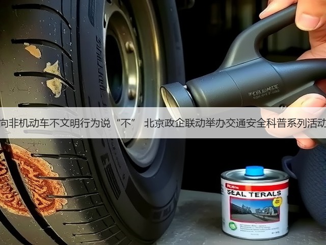 向非机动车不文明行为说“不” 北京政企联动举办交通安全科普系列活动(图1) 向非机动车不文明行为说“不” 北京政企联动举办交通安全科普系列活动(图1)