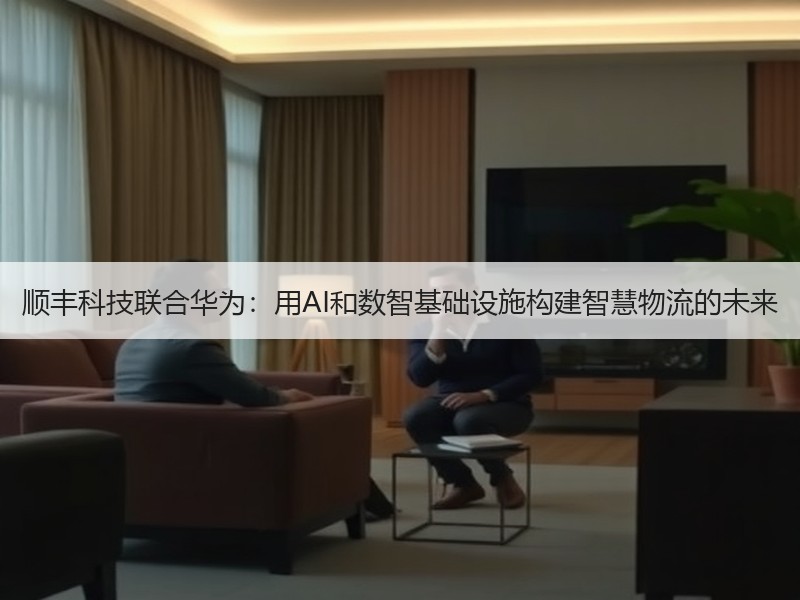顺丰科技联合华为：用AI和数智基础设施构建智慧物流的未来