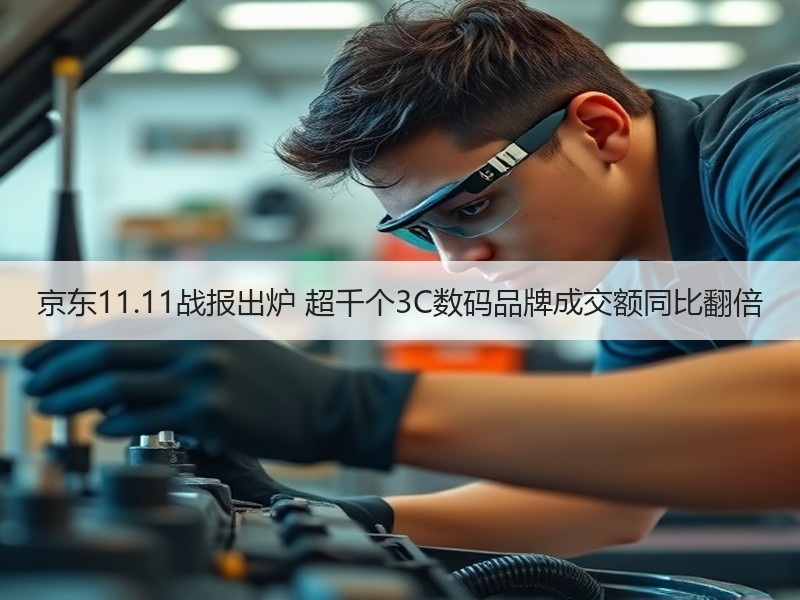 京东11.11战报出炉 超千个3C数码品牌成交额同比翻倍