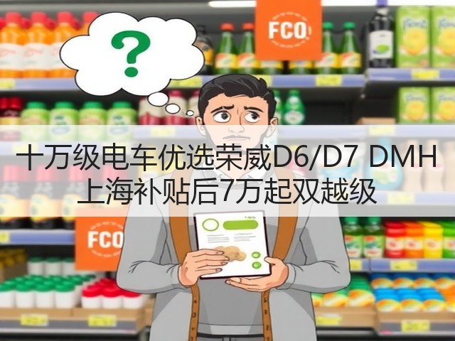 十万级电车优选荣威D6/D7 DMH 上海补贴后7万起双越级(图3) 十万级电车优选荣威D6/D7 DMH 上海补贴后7万起双越级(图3)