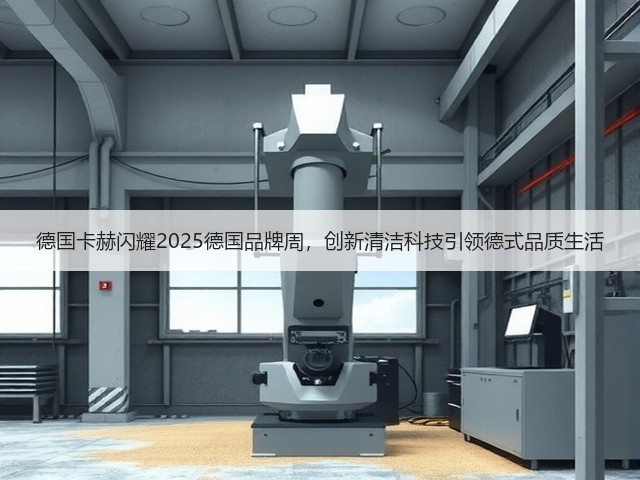 德国卡赫闪耀2025德国品牌周,创新清洁科技引领德式品质生活(图1) 德国卡赫闪耀2025德国品牌周,创新清洁科技引领德式品质生活(图1)
