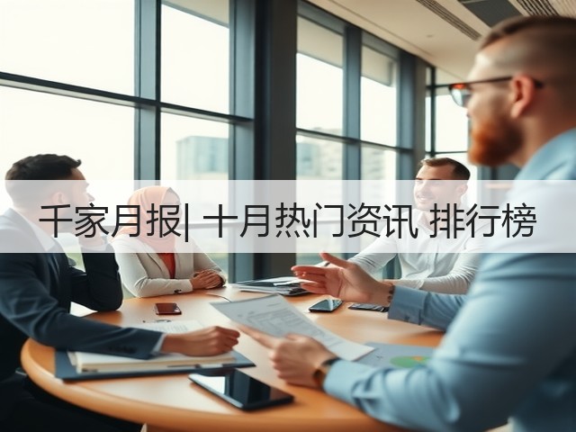 千家月报| 十月热门资讯 排行榜(图3)