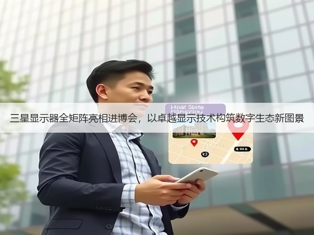三星显示器全矩阵亮相进博会,以卓越显示技术构筑数字生态新图景(图2) 三星显示器全矩阵亮相进博会,以卓越显示技术构筑数字生态新图景(图2)