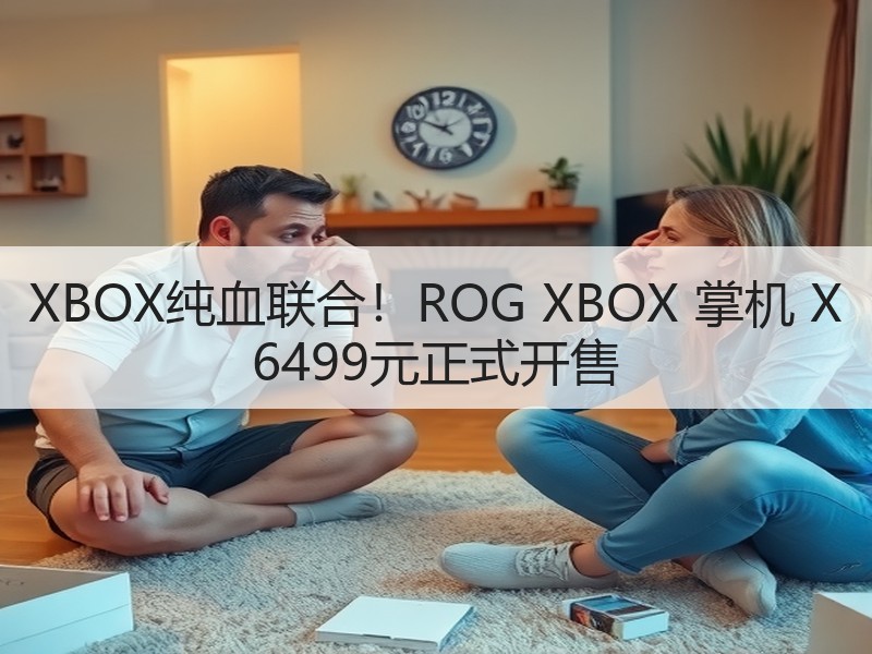 XBOX纯血联合！ROG XBOX 掌机 X 6499元正式