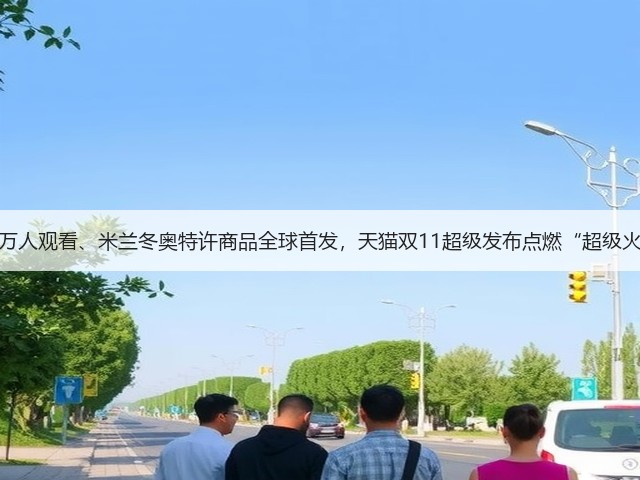 近千万人观看、米兰冬奥特许商品全球首发，天猫双11超级发布点燃“超级火种”(图1)