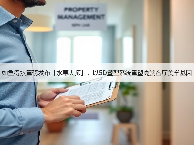 如鱼得水重磅发布「水幕大师」,以5D塑型系统重塑高端客厅美学基因(图3) 如鱼得水重磅发布「水幕大师」,以5D塑型系统重塑高端客厅美学基因(图3)