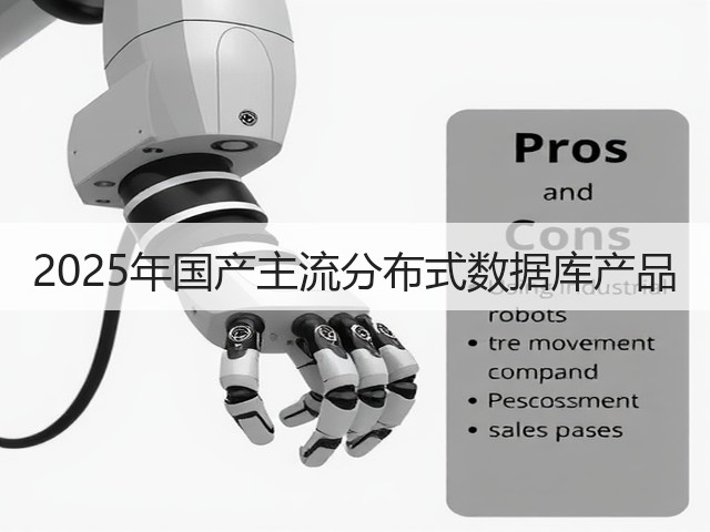 2025年国产主流分布式数据库产品(图2) 2025年国产主流分布式数据库产品(图2)