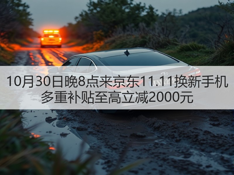 10月30日晚8点来京东11.11换新手机 多重补贴至高立减