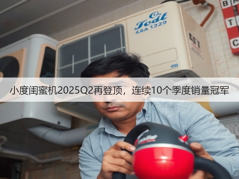 小度闺蜜机2025Q2再登顶，连续10个季度销量冠军