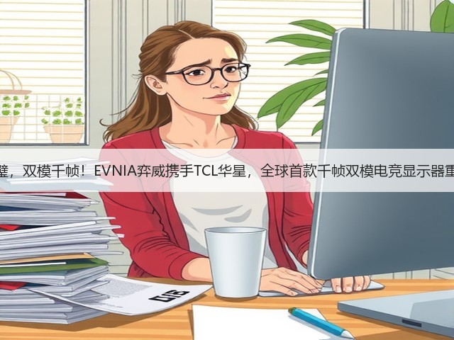 双冠合璧，双模千帧！EVNIA弈威携手TCL华星，全球首款千帧双模电竞显示器重装亮相(图1)