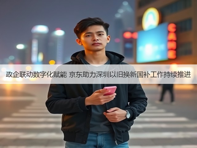 政企联动数字化赋能 京东助力深圳以旧换新国补工作持续推进(图3) 政企联动数字化赋能 京东助力深圳以旧换新国补工作持续推进(图3)