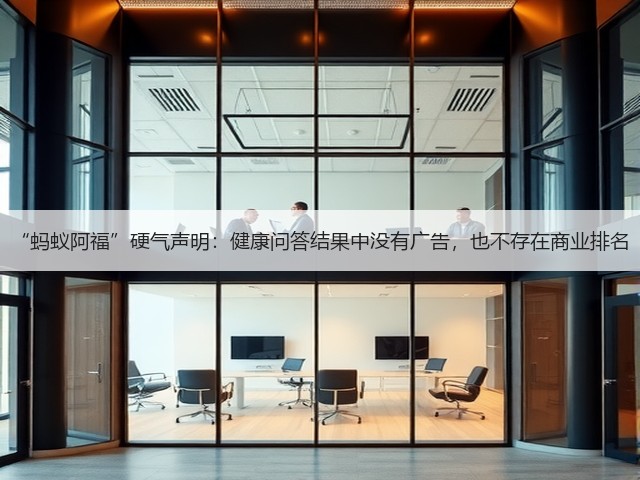 “蚂蚁阿福”硬气声明：健康问答结果中没有广告，也不存在商业排名(图2)
