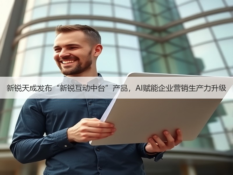 新锐天成发布“新锐互动中台”产品，AI赋能企业营销生产力升级