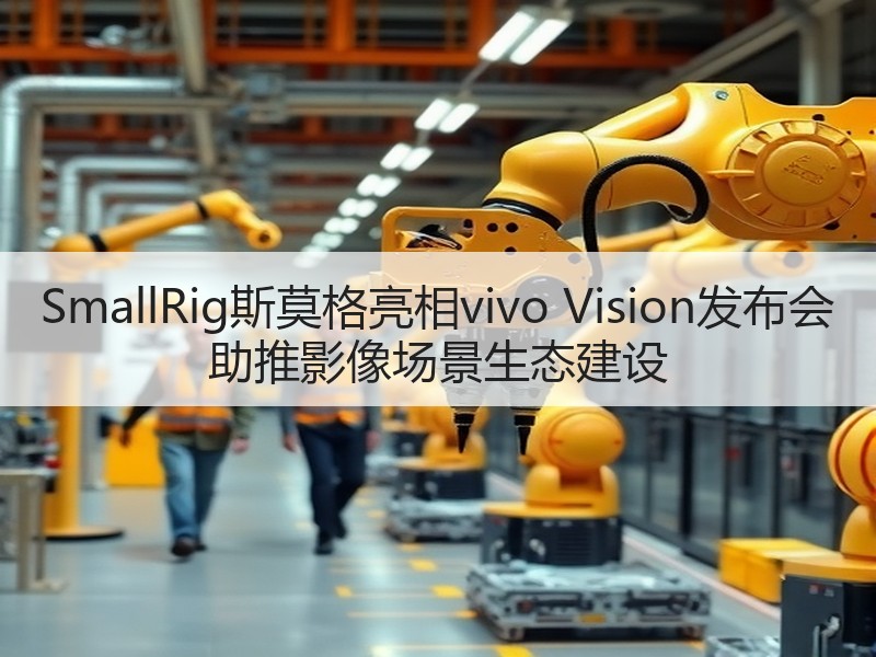SmallRig斯莫格亮相vivo Vision发布会 助推