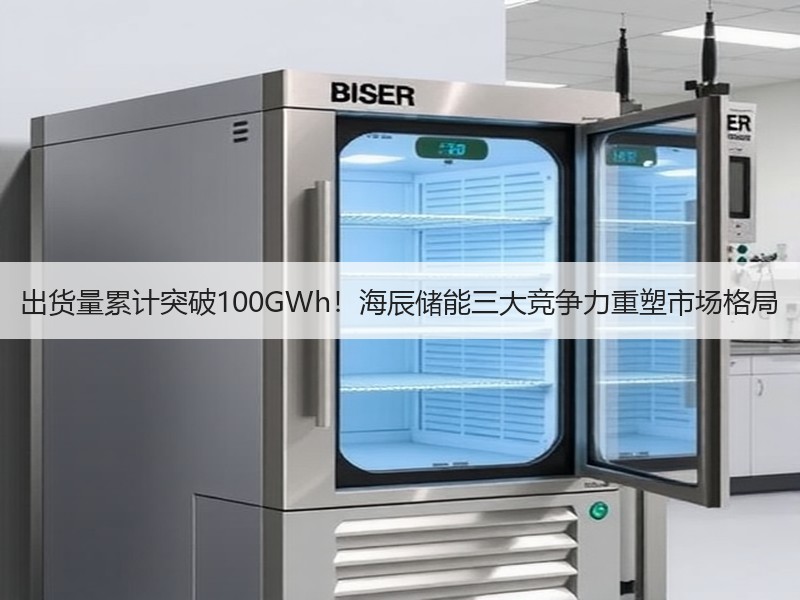 出货量累计突破100GWh！海辰储能三大竞争力重塑市场格局
