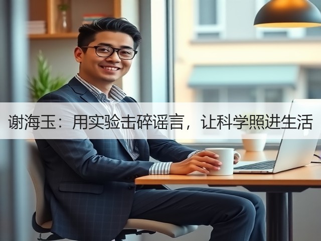 谢海玉:用实验击碎谣言,让科学照进生活(图1) 谢海玉:用实验击碎谣言,让科学照进生活(图1)