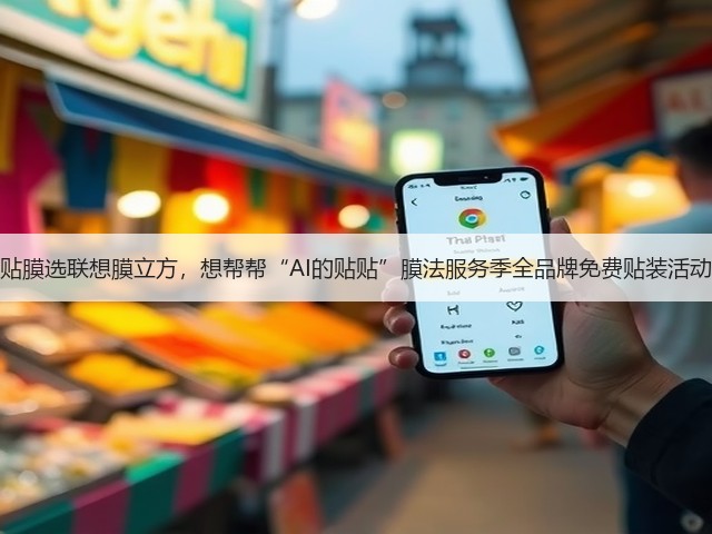 新年贴膜选联想膜立方,想帮帮“AI的贴贴”膜法服务季全品牌免费贴装活动开启(图3) 新年贴膜选联想膜立方,想帮帮“AI的贴贴”膜法服务季全品牌免费贴装活动开启(图3)