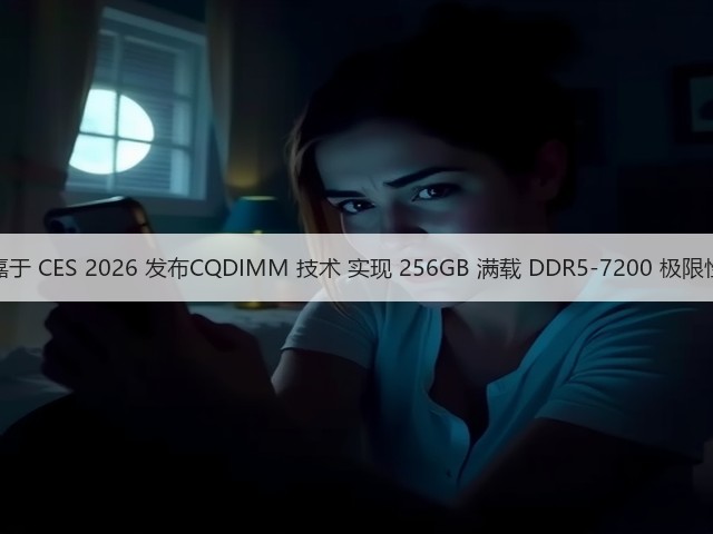 技嘉于 CES 2026 发布CQDIMM 技术 实现 256GB 满载 DDR5-7200 极限性能(图2)