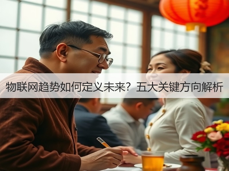 物联网趋势如何定义未来？五大关键方向解析