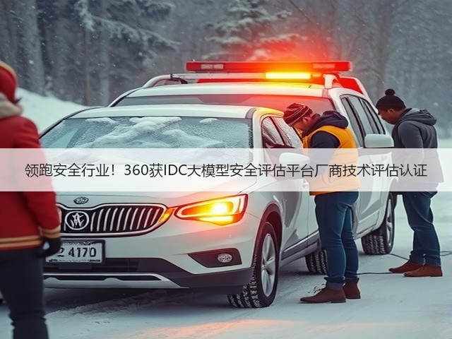 领跑安全行业！360获IDC大模型安全评估平台厂商技术评估认证(图1)