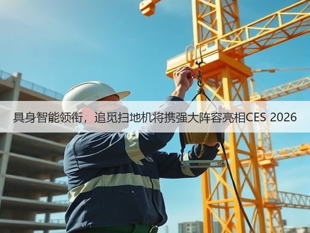 具身智能领衔,追觅扫地机将携强大阵容亮相CES 2026(图1) 具身智能领衔,追觅扫地机将携强大阵容亮相CES 2026(图1)