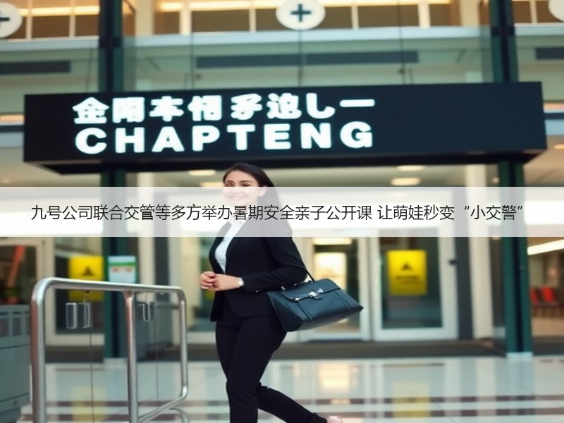 九号公司联合交管等多方举办暑期安全亲子公开课 让萌娃秒变“小
