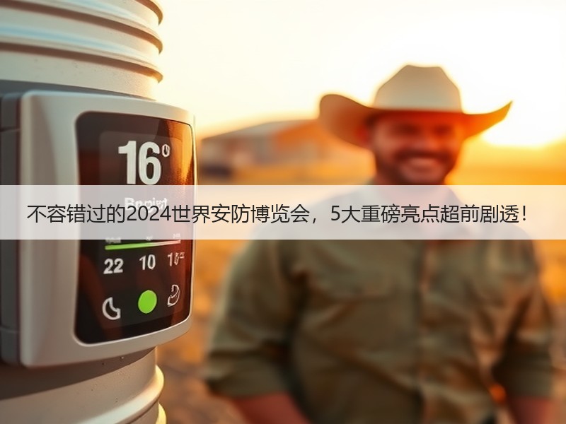 不容错过的2024世界安防博览会，5大重磅亮点超前剧透！