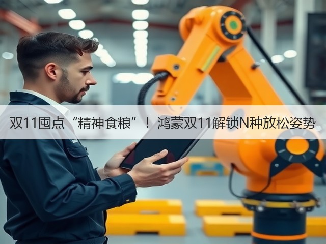 双11囤点“精神食粮”！鸿蒙双11解锁N种放松姿势(图1)