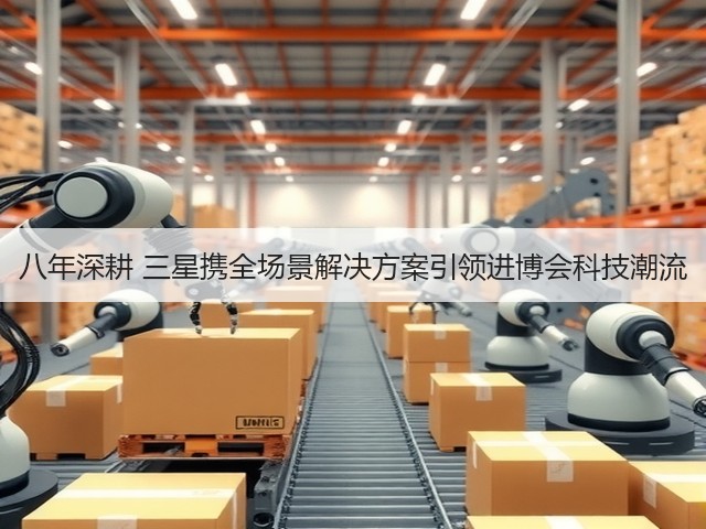 八年深耕 三星携全场景解决方案引领进博会科技潮流(图3) 八年深耕 三星携全场景解决方案引领进博会科技潮流(图3)