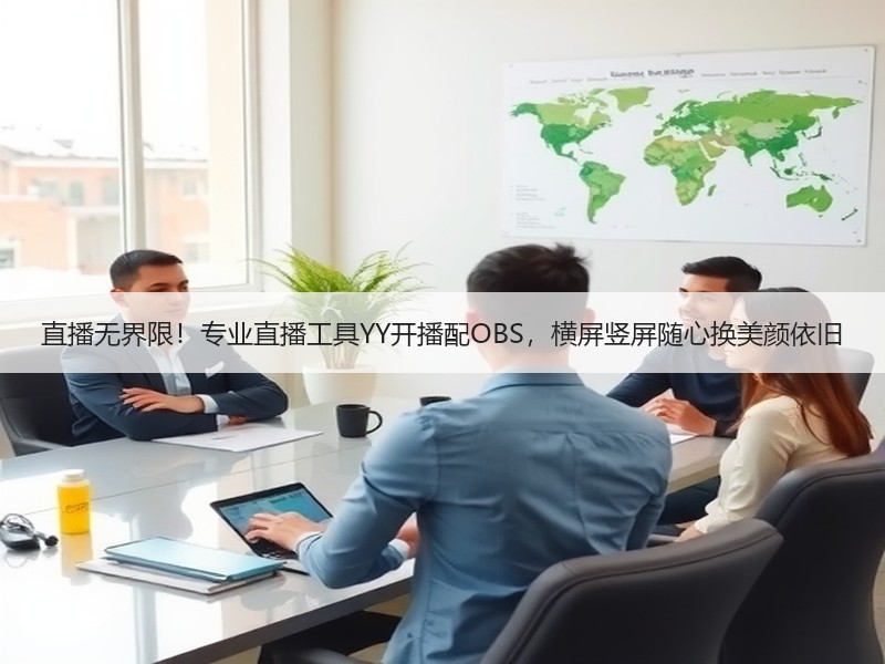 直播无界限！专业直播工具YY开播配OBS，横屏竖屏随心换美颜
