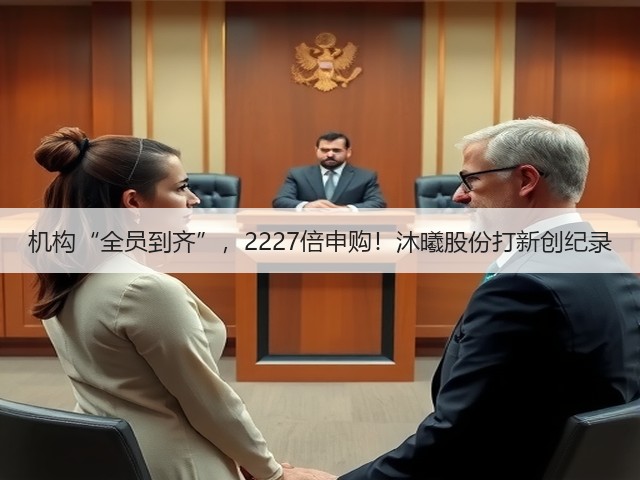 机构“全员到齐”,2227倍申购!沐曦股份打新创纪录(图1) 机构“全员到齐”,2227倍申购!沐曦股份打新创纪录(图1)