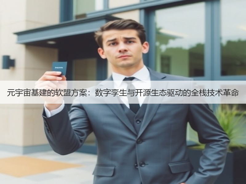 元宇宙基建的软盟方案：数字孪生与开源生态驱动的全栈技术革命