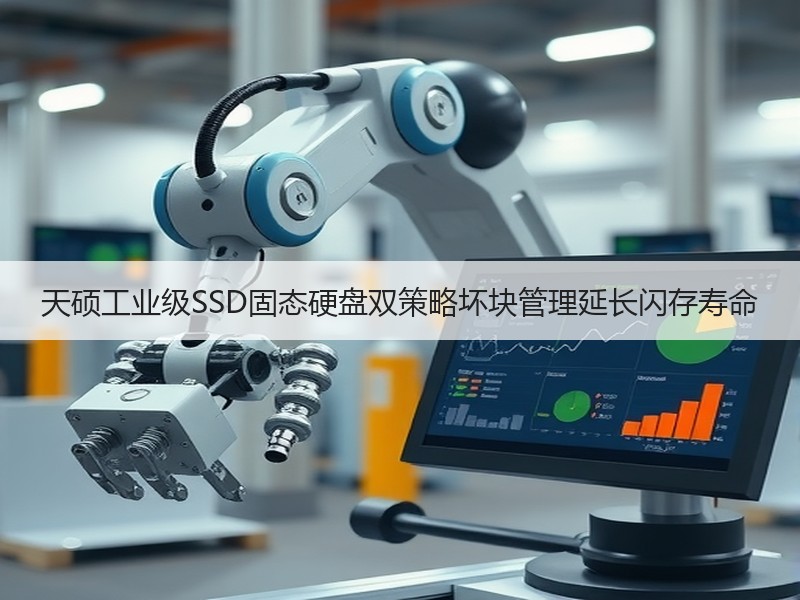 天硕工业级SSD固态硬盘双策略坏块管理延长闪存寿命