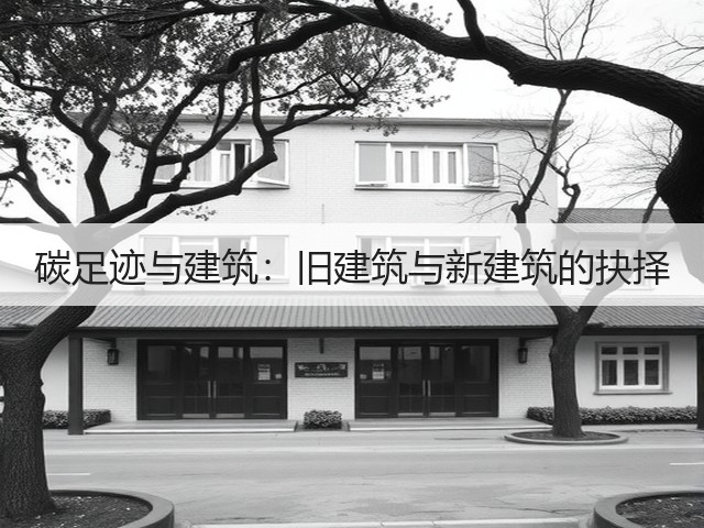 碳足迹与建筑:旧建筑与新建筑的抉择(图2) 碳足迹与建筑:旧建筑与新建筑的抉择(图2)