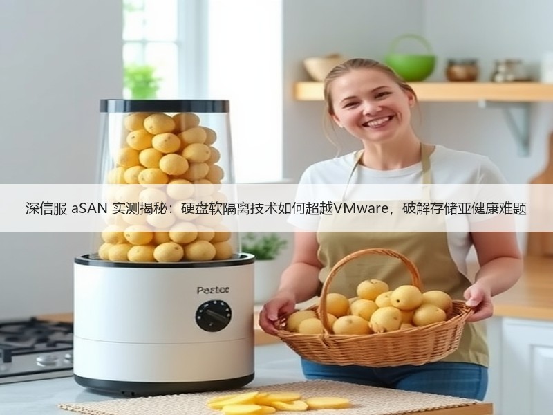 深信服 aSAN 实测揭秘：硬盘软隔离技术如何超越VMwar