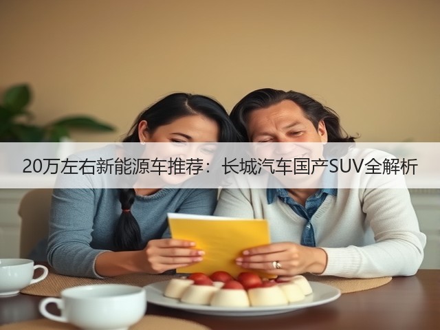 20万左右新能源车推荐:长城汽车国产SUV全解析(图1) 20万左右新能源车推荐:长城汽车国产SUV全解析(图1)