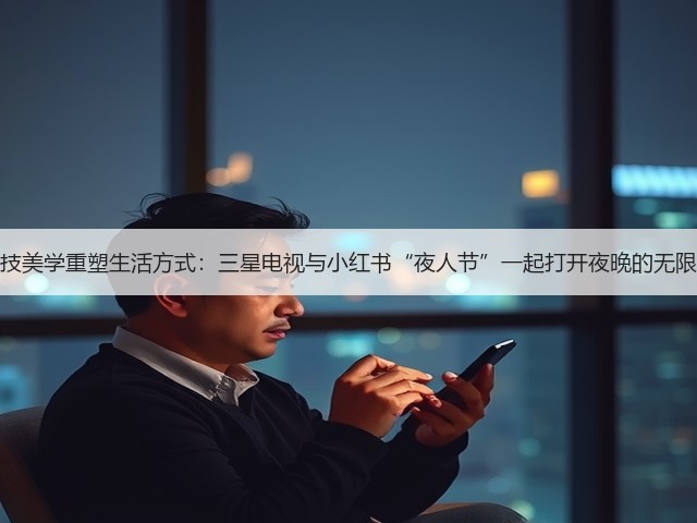 以科技美学重塑生活方式:三星电视与小红书“夜人节”一起打开夜晚的无限可能(图2) 以科技美学重塑生活方式:三星电视与小红书“夜人节”一起打开夜晚的无限可能(图2)