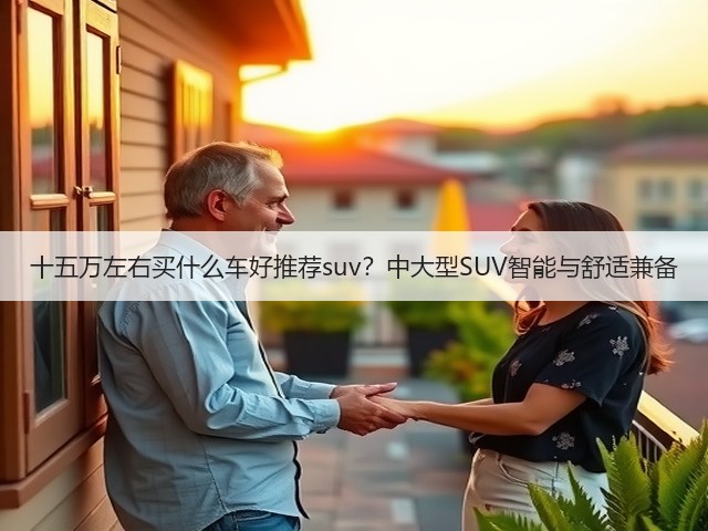 十五万左右买什么车好推荐suv？中大型SUV智能与舒适兼备(图3)
