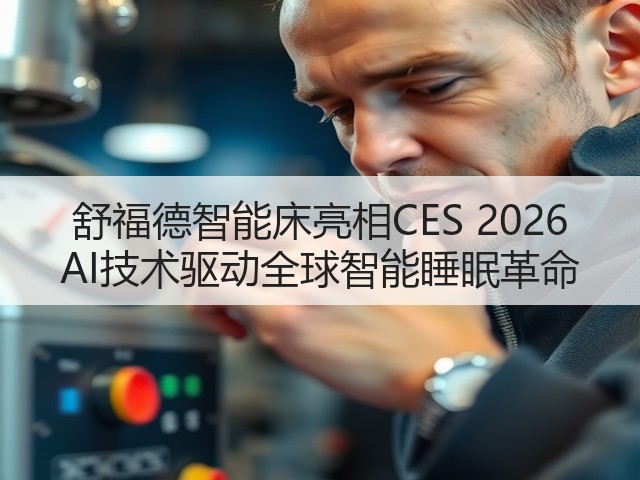 舒福德智能床亮相CES 2026 AI技术驱动全球智能睡眠革命(图1) 舒福德智能床亮相CES 2026 AI技术驱动全球智能睡眠革命(图1)