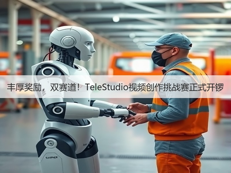 丰厚奖励，双赛道！TeleStudio视频创作挑战赛正式开锣
