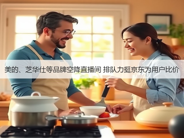 美的、芝华仕等品牌空降直播间 排队力挺京东为用户比价(图1) 美的、芝华仕等品牌空降直播间 排队力挺京东为用户比价(图1)