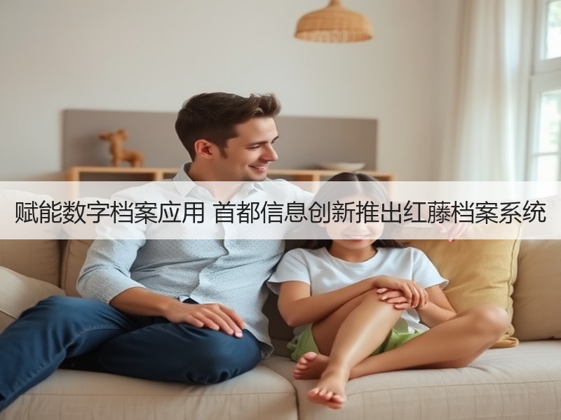 赋能数字档案应用 首都信息创新推出红藤档案系统
