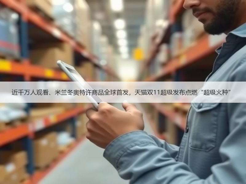 近千万人观看、米兰冬奥特许商品全球首发，天猫双11超级发布点