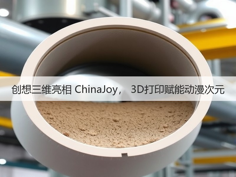 创想三维亮相 ChinaJoy， 3D打印赋能动漫次元