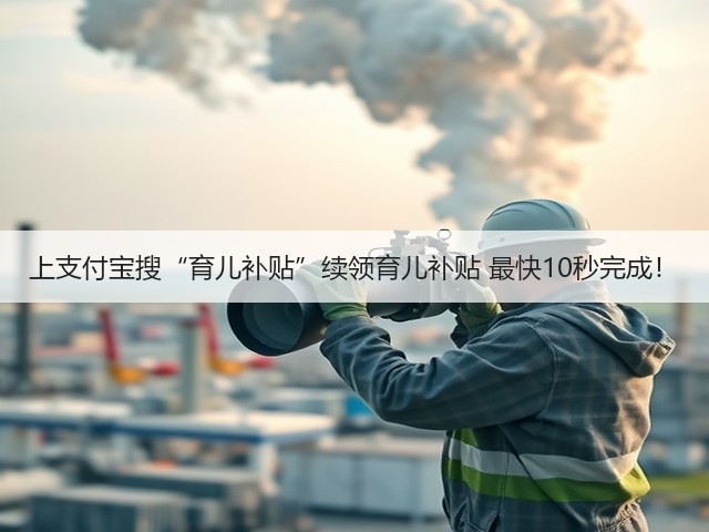 上支付宝搜“育儿补贴”续领育儿补贴 最快10秒完成！(图2)